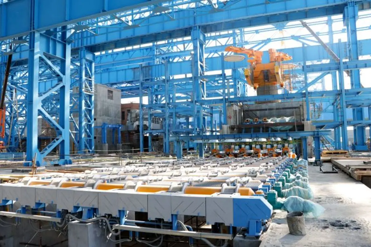 64% physical progress of Sarmad Abarkooh steel project
